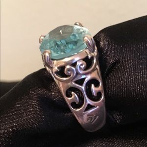SILPADA .925 Sterling Silver BLUE COVE AQUA